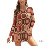 Robe à pois, inspiration années 70, charme vintage