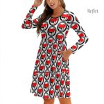Robe longue style bohème des années 70