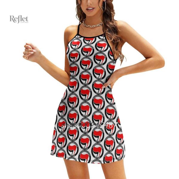 Robe à motifs floraux années 70