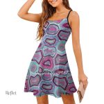 Robe iconique années 70, style rétro chic