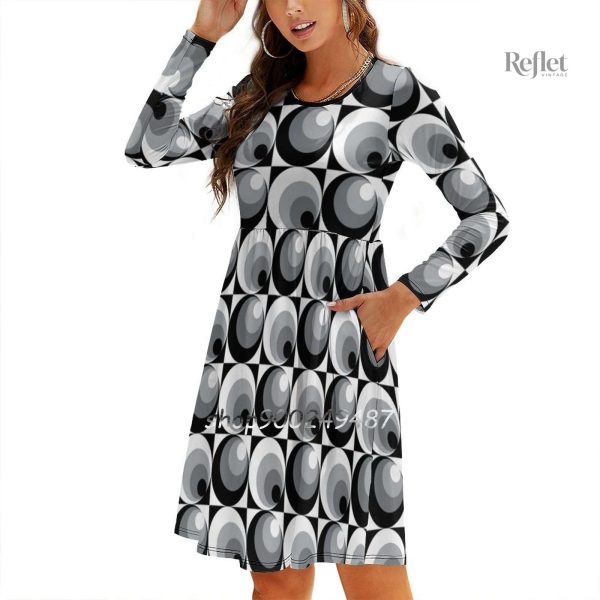 Robe tendance années 70 pour un look unique