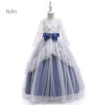 Robe de baptême pour fille, style princesse et raffiné