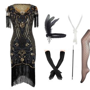 Robe rétro années 20 élégante et intemporelle