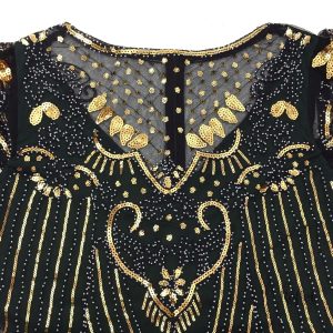 Robe vintage inspirée des années 20, style chic