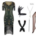 Robe année 20, look rétro et sophistiqué