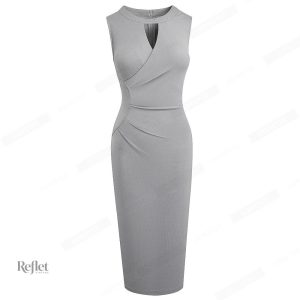 Robe vintage années 40, style classique et sophistiqué, plusieurs couleurs