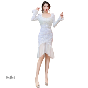 Robe années 20 scintillante pour soirées festives