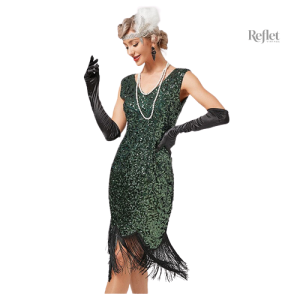 Variations de robe année 20 avec des designs séduisants