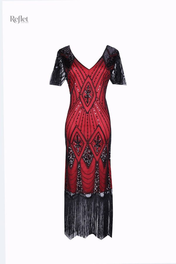 Robe années 30, motif vintage et allure sophistiquée