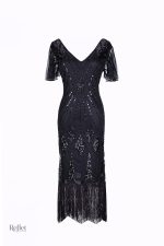 Robe chic des années 30, parfaite pour des occasions spéciales