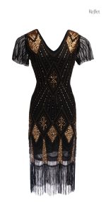 Robe vintage années 30, couleurs douces et style nostalgique