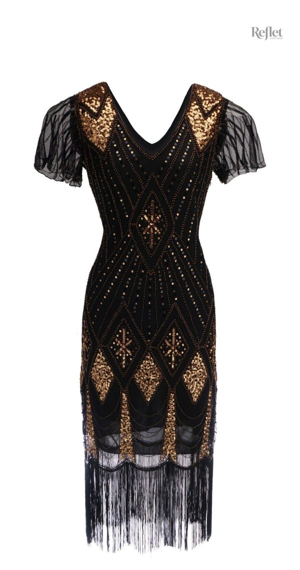 Robe vintage années 30, couleurs douces et style nostalgique