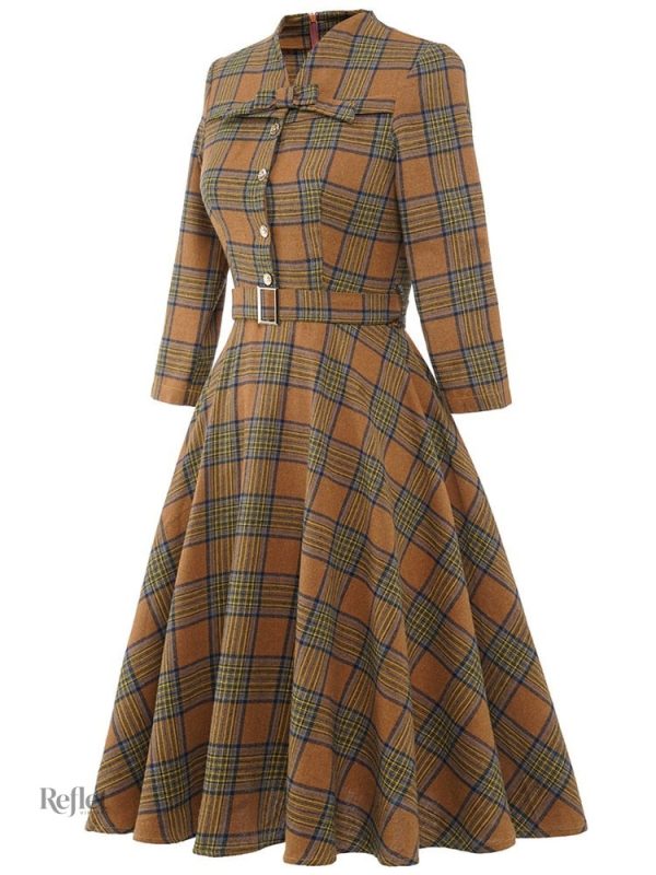 Style rétro : robe à motifs années 60