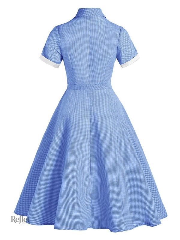 Robe classique années 60, parfaite pour les occasions festives