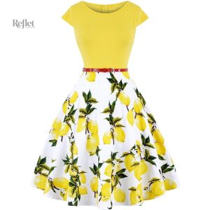 Robe vintage rockabilly inspirée des années 60