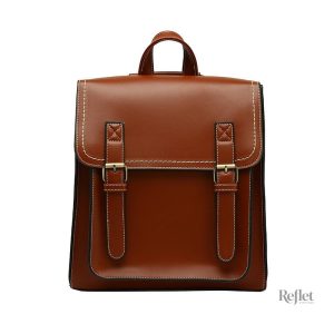 Sac à dos vintage pour homme en cuir