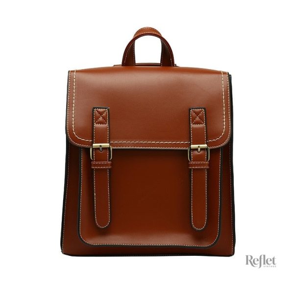 Sac à dos vintage pour homme en cuir