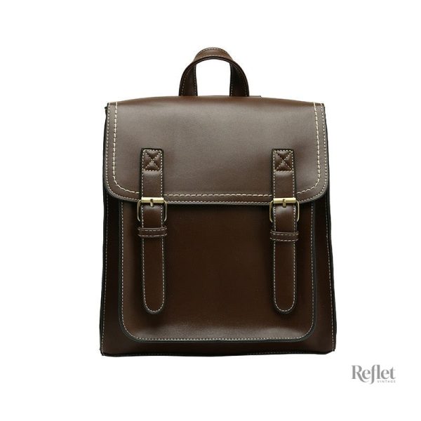 Sac à dos cuir, look rétro pour homme
