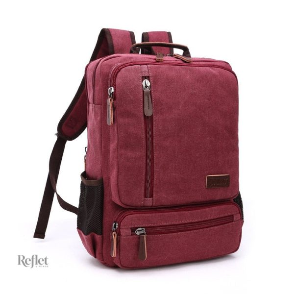 Sac à dos marron, alliant style et fonctionnalité