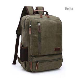 Sac à dos vintage en cuir marron pour femmes