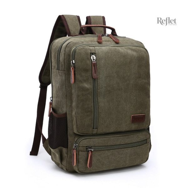 Sac à dos cuir marron, parfait pour un usage quotidien