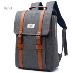 Sac à dos classique pour écoliers, style rétro
