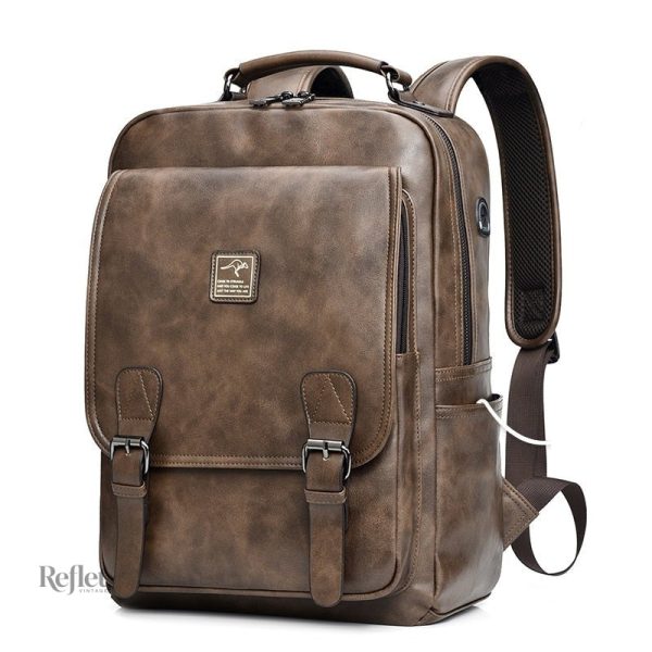 sac-a-dos-en-cuir-homme-vintage-1 Sac à dos en cuir vintage pour homme