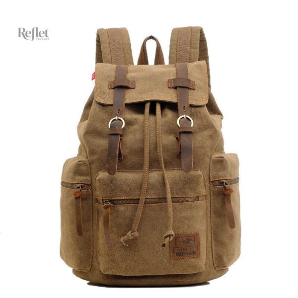 Sac à dos en toile vintage pour une utilisation quotidienne