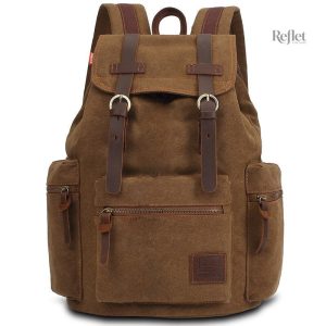 Sac à dos vintage en tissu élégant et pratique