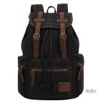 Sac à dos en tissu au style rétro