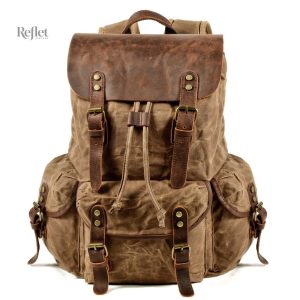 Sac à dos vintage en cuir