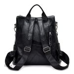 Sac à dos vintage en cuir robuste