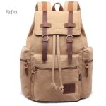 Sac à dos vintage pour étudiant, style classique et fonctionnel