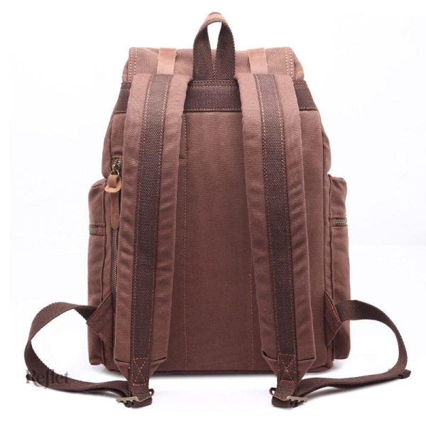 Sac à dos étudiant, design vintage et spacieux