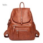 Sac à dos vintage pour femme en style rétro
