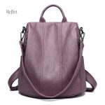 Sac à dos vintage femme en cuir élégant et pratique