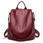 Modèle classique de sac à dos en cuir pour femme