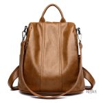 Sac à dos rétro en cuir idéal pour le quotidien