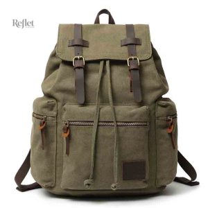 Sac à dos vintage homme armée en tissu résistant