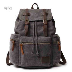 Sac à dos style militaire, design vintage pour homme