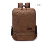 Sac à dos vintage en cuir marron élégant