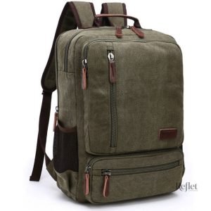 Sac à dos classique marron, look intemporel et tendance
