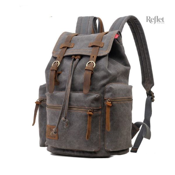 Sac à dos au design vintage, léger et fonctionnel