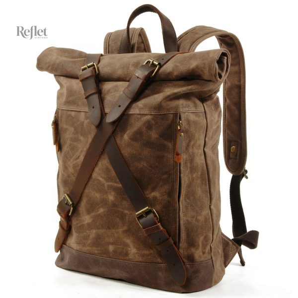 sac-a-dos-vintage-tissus-1 Sac à dos vintage en tissu, style rétro et élégant