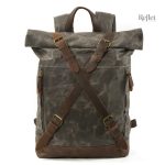 Sac à dos en tissu au design vintage, pratique et stylé