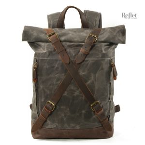 Sac à dos en tissu au design vintage, pratique et stylé