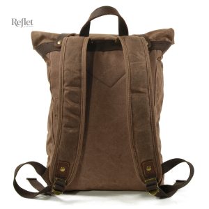 Accessoire vintage : sac à dos en tissu, idéal pour le quotidien