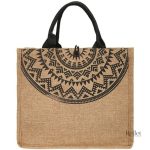 Sac à main vintage à motif pour femme