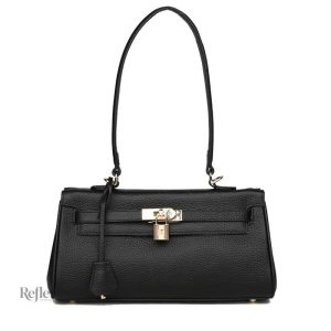 Sac à main vintage en cuir camel au style classique