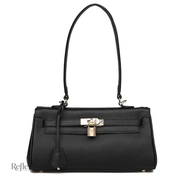 Sac à main vintage en cuir camel au style classique